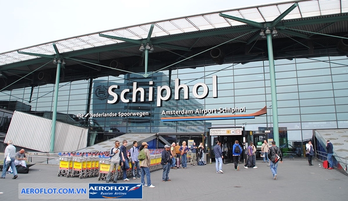 sân bay quốc tế Schiphol Amsterdam