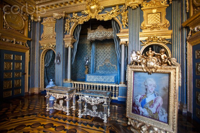 Throne room, Drottningholm Royal Palace, Sweden