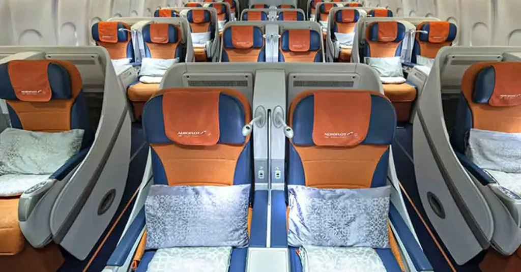 Bussiness Class - hạng vé Aeroflot cao cấp nhất