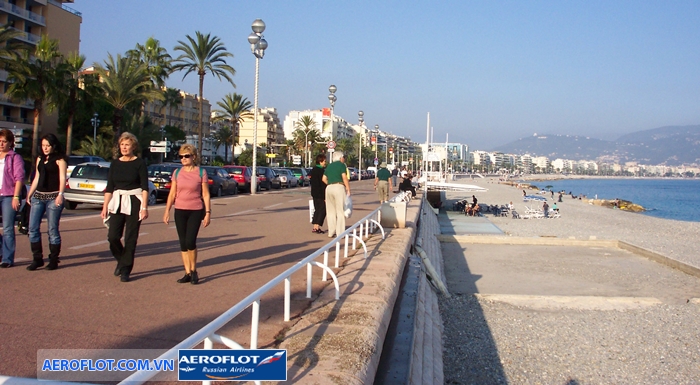 Đường ven biển Promenade des Anglais