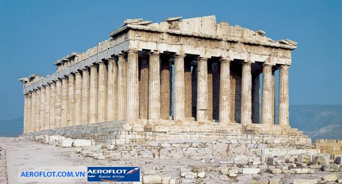 Đền Parthenon nổi tiếng