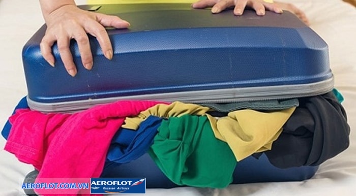 Aeroflot quy định những vật dụng được mang lên máy bay