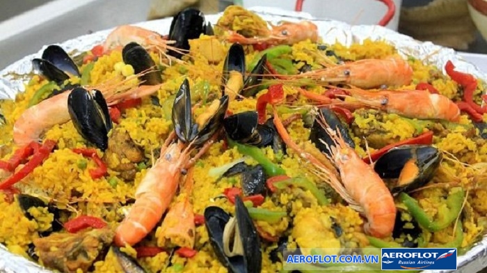 Cơm hải sản Paella Habana