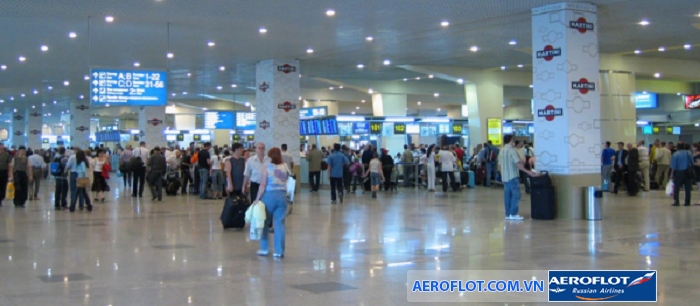 Nhà ga của sân bay quốc tế Domodedovo