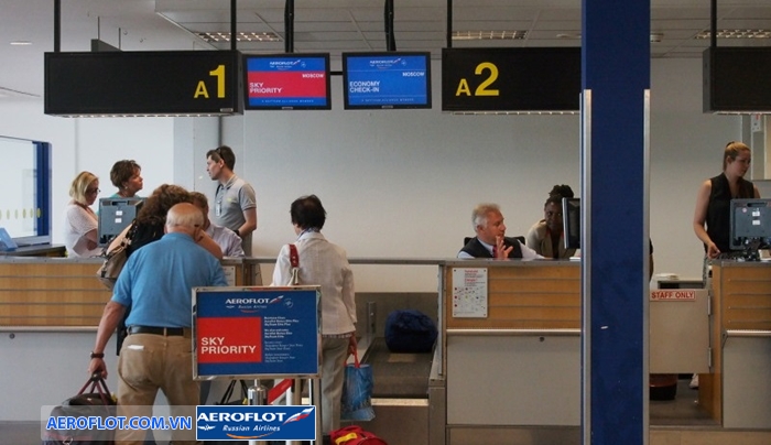 Hành lý miễn cước Aeroflot