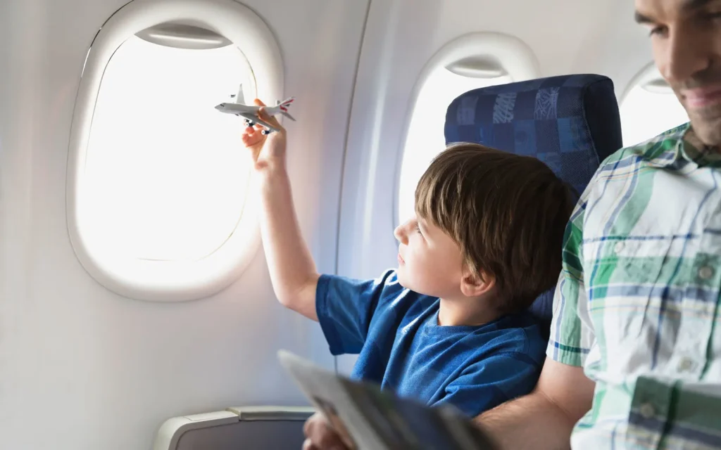 Độ tuổi của trẻ em khi đi máy bay Aeroflot