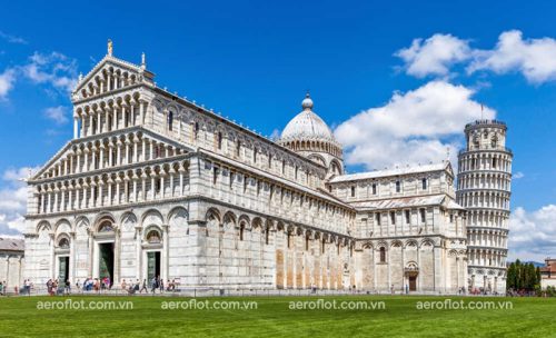 Tháp nghiêng Pisa – công trình kiến biểu tượng của Italia