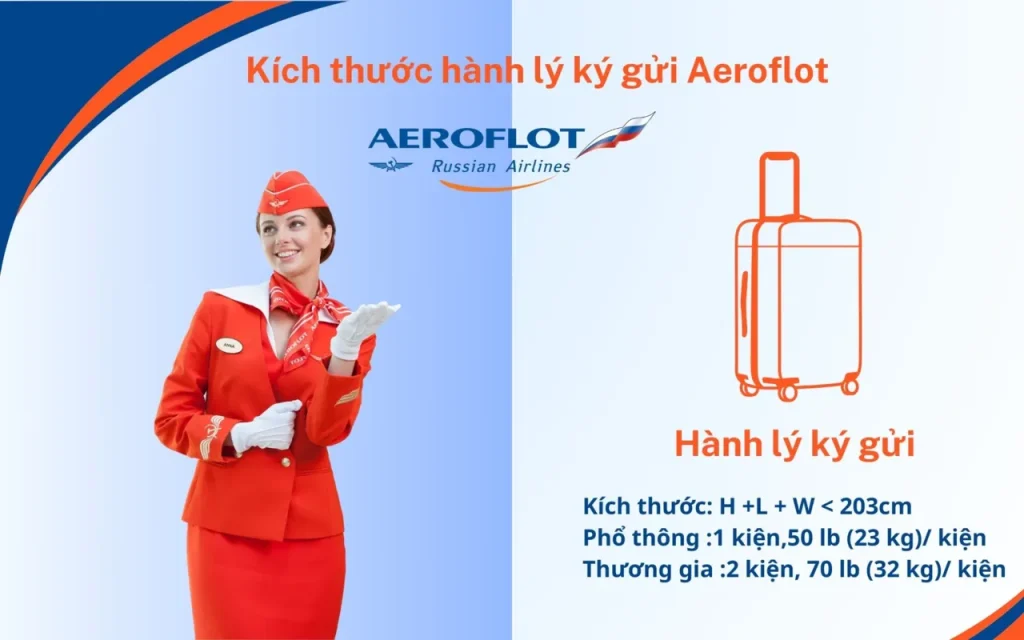 Hành lý ký gửi Aeroflot