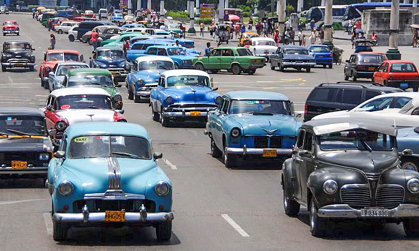 Các phương tiện di chuyển tại Cuba