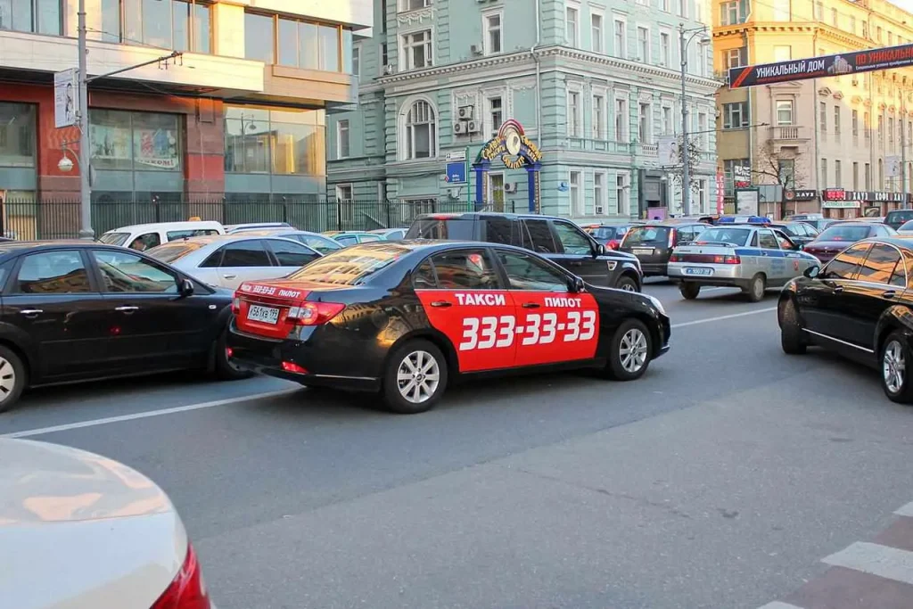 Dịch vụ taxi ở Moscow Nga