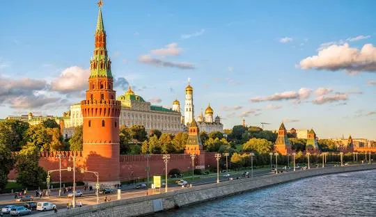 Điện Kremlin ở Moscow Nga