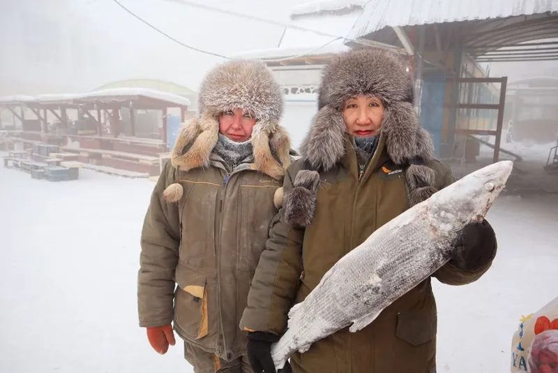 Giữ ấm vào mùa đông ở thành phố Yakutsk