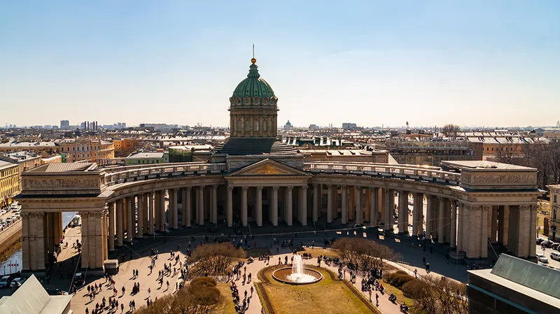 Nhà thờ Kazan ở St. Petersburg