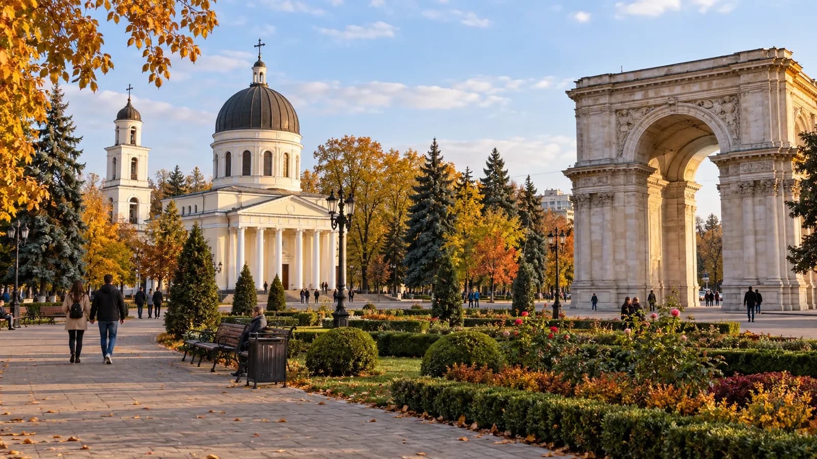 Ảnh minh họa công viên trung tâm Chișinău tại Chișinău, Moldova