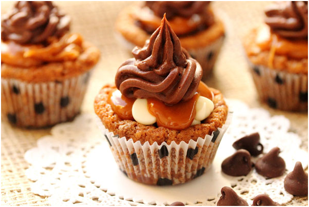 Bánh xốp nướng cupcake