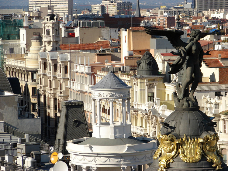 Thành phố Madrid với lối kiến trúc ấn tượng