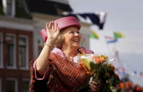 Nữ hoàng Beatrix trong ngày Queen's Day