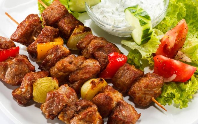 Thịt nướng Shashlik